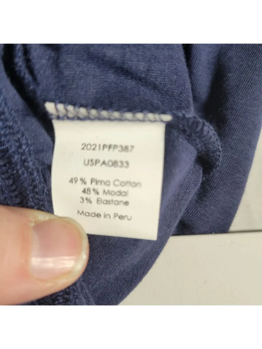 Universal Standard Navy Elastic Waist Pima Cotton Lounge Shorts Size 4XS (XS)